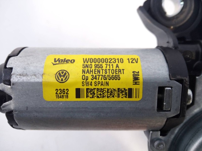 Recambio de motor limpia trasero para volkswagen tiguan trendline plus referencia OEM IAM 5N0955711A  E1-A5-47-1