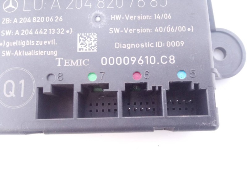 Recambio de modulo electronico para mercedes-benz clase c (w204) berlina c 280 (204.054) referencia OEM IAM A2048207685  E3-A1-1