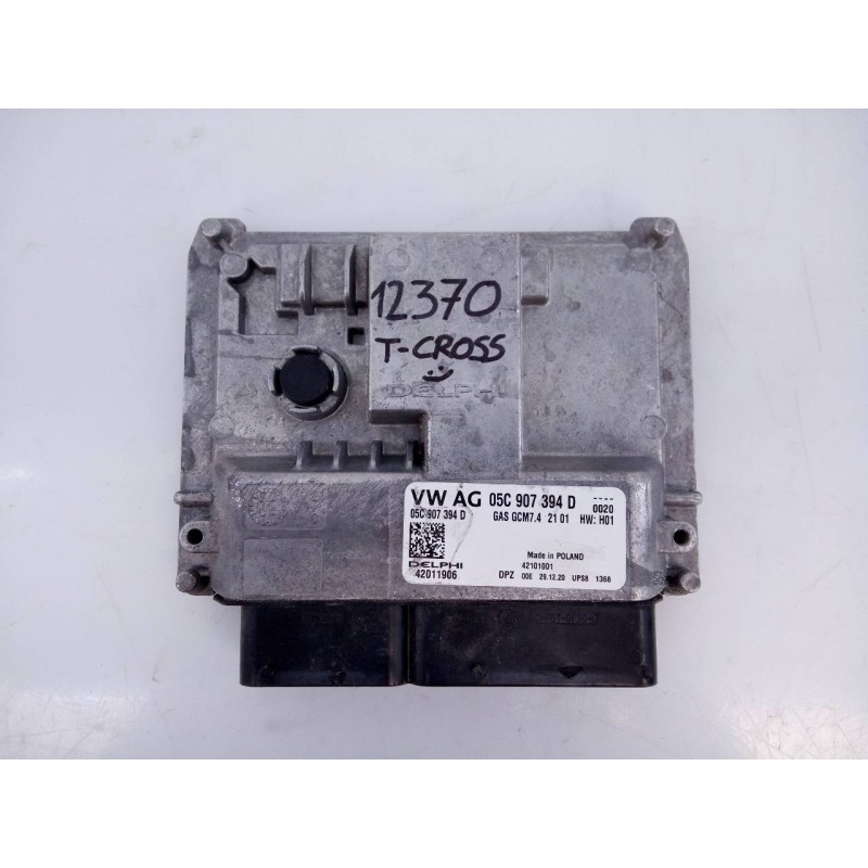 Recambio de centralita motor uce para volkswagen t-cross basis referencia OEM IAM 05C907394D 42011906 E2-A1-29-2