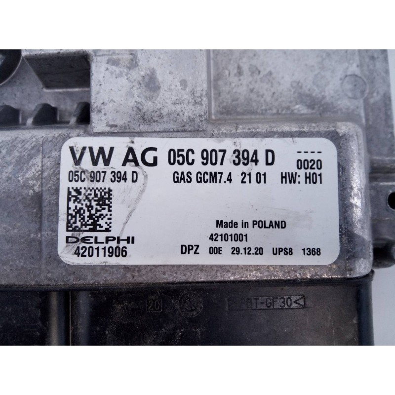 Recambio de centralita motor uce para volkswagen t-cross basis referencia OEM IAM 05C907394D 42011906 E2-A1-29-2