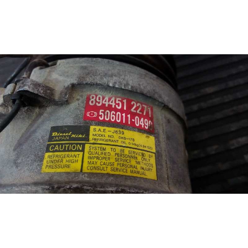 Recambio de compresor aire acondicionado para isuzu trooper referencia OEM IAM 5062110171  P3-B2-2-3
