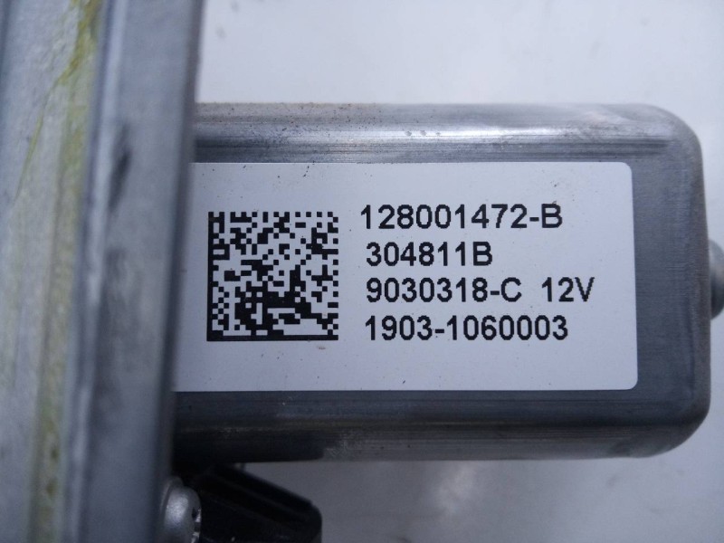 Recambio de elevalunas delantero derecho para renault zoe bose referencia OEM IAM 128001472B 9030318C E1-A1-24-2