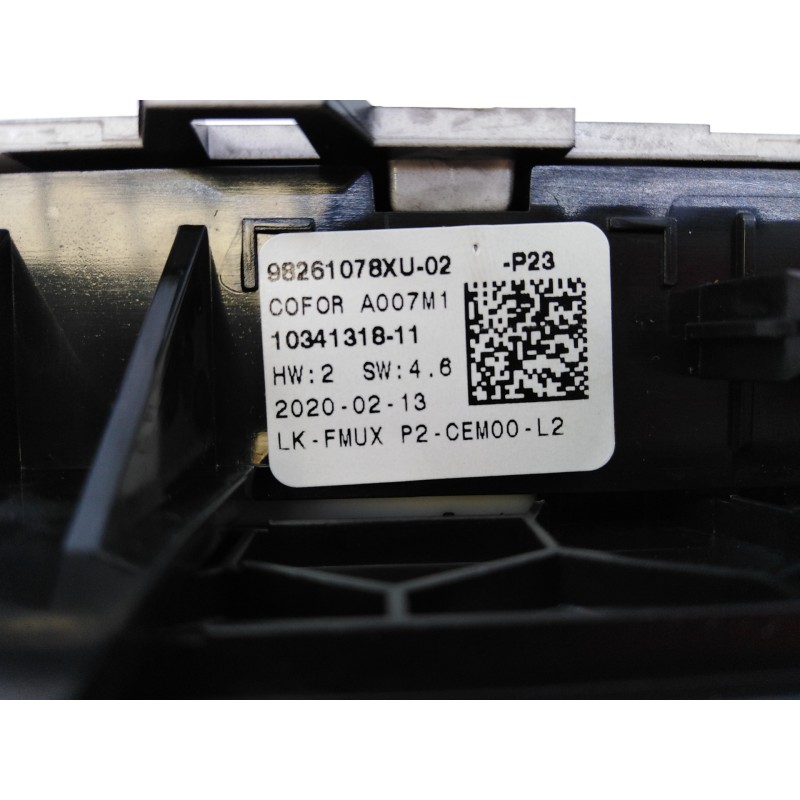 Recambio de sistema audio / radio cd para peugeot 208 (p2) allure referencia OEM IAM 9838129680 98261078XU E3-B2-47-4