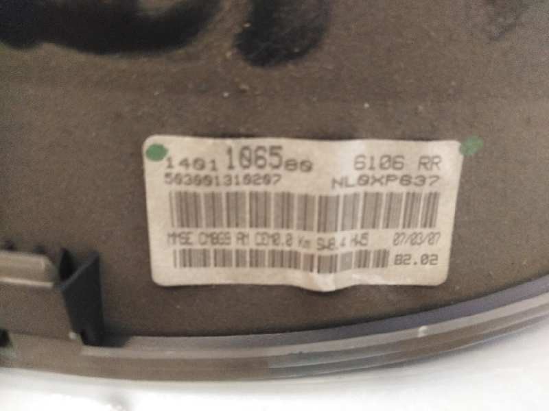 Recambio de cuadro instrumentos para citroën jumpy hdi 120 29 l1h1 furg. referencia OEM IAM 1401106580 NL0XP637 E3-B2-44-2