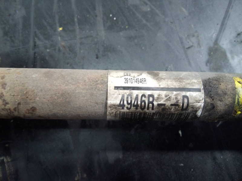 Recambio de transmision delantera izquierda para dacia sandero ambiance referencia OEM IAM 391014946R 4946RRARH252VK P1-B6-38