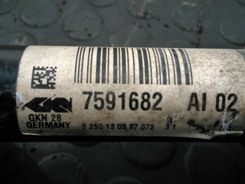 Recambio de transmision delantera derecha para bmw x1 (e84) xdrive 18d referencia OEM IAM 7591682  P1-A6-19