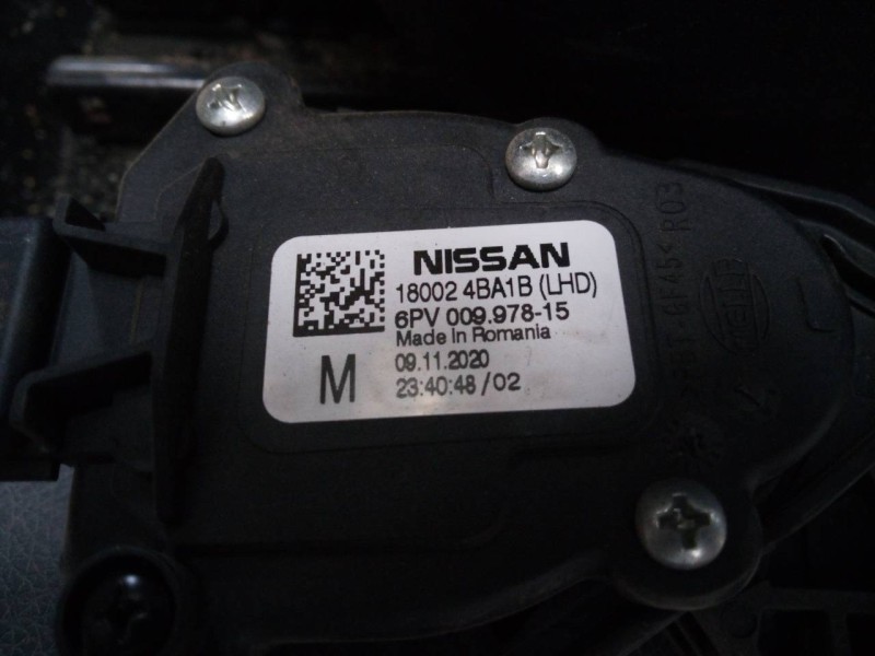 Recambio de pedal acelerador para nissan qashqai (j11) acenta referencia OEM IAM 180024BA1B 6PV00997815 