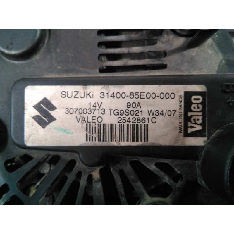 Recambio de alternador para suzuki swift berlina (mz) gl (5-ptas.) referencia OEM IAM 3140085E00000 307003713 P3-B5-18-1
