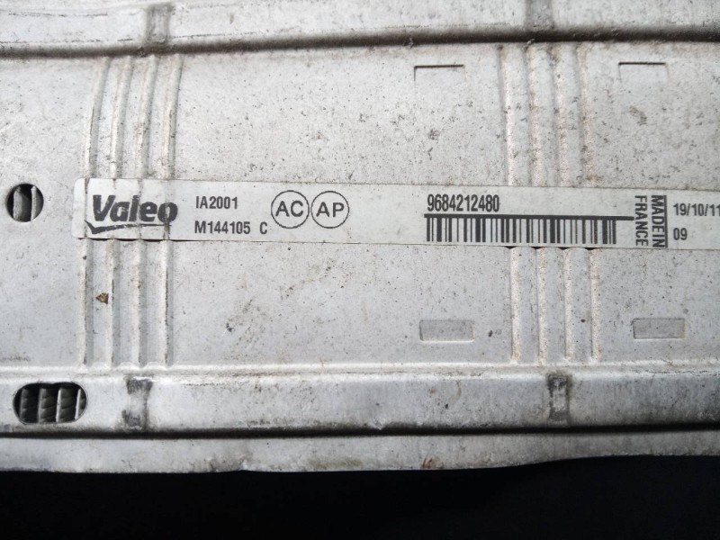 Recambio de intercooler para citroën c4 lim. business referencia OEM IAM 9684212480  P2-B10-9