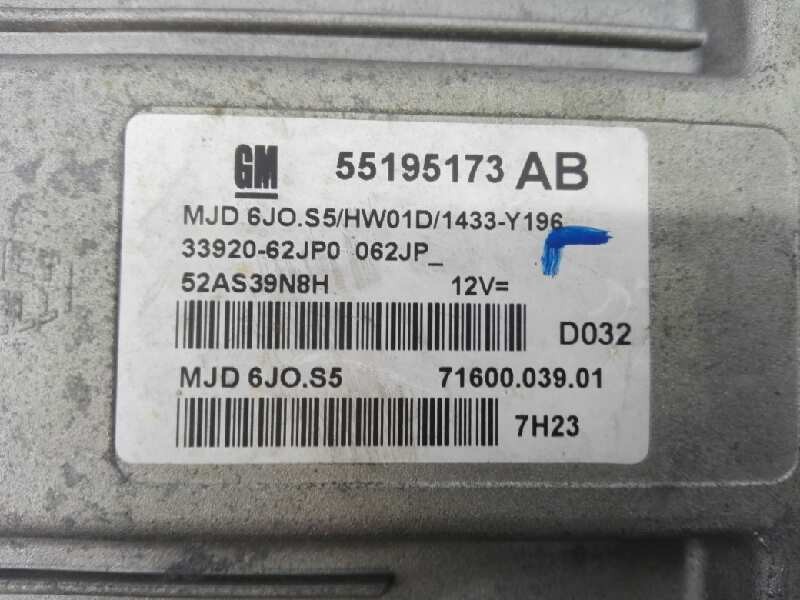 Recambio de centralita motor uce para suzuki swift berlina (mz) gl (5-ptas.) referencia OEM IAM 55195173AB 3392062JP0 E3-B4-8-1