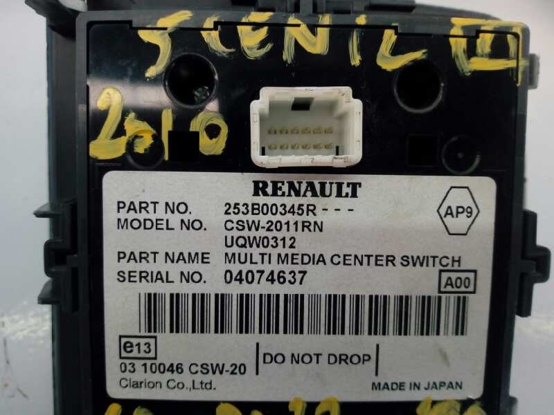 Recambio de sistema navegacion gps para renault scenic iii limited referencia OEM IAM   E2-A1-28-4