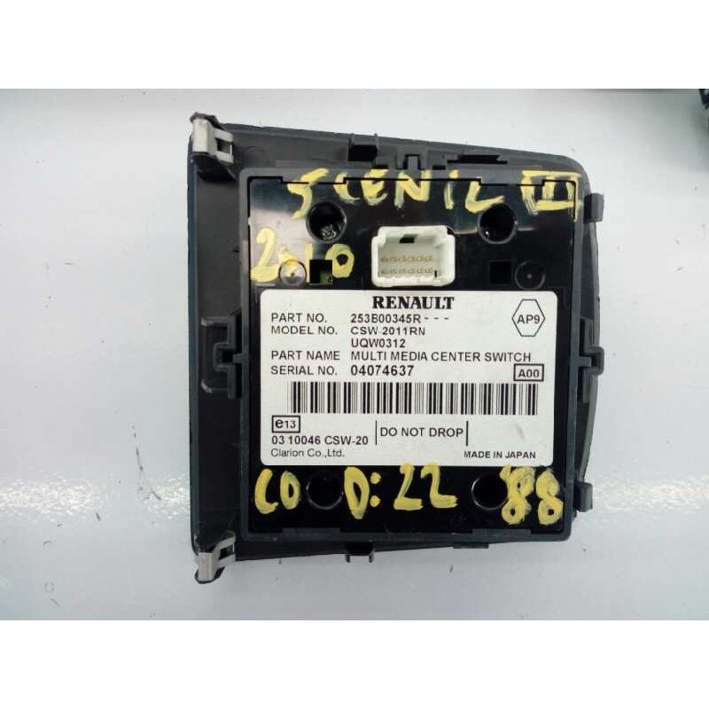 Recambio de sistema navegacion gps para renault scenic iii limited referencia OEM IAM   E2-A1-28-4