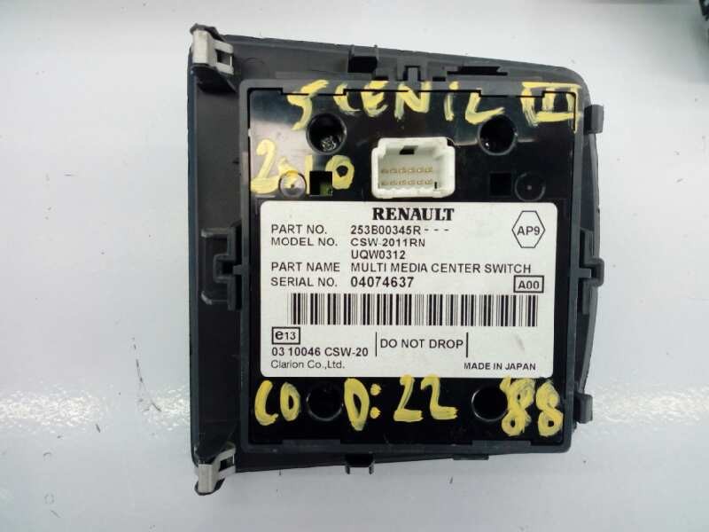 Recambio de sistema navegacion gps para renault scenic iii limited referencia OEM IAM   E2-A1-28-4