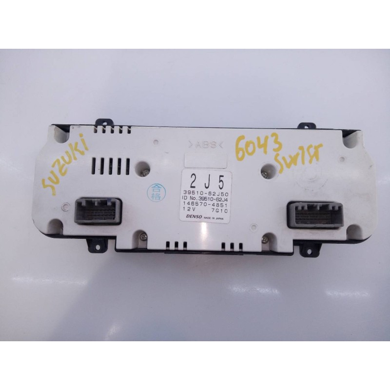 Recambio de mando climatizador para suzuki swift berlina (mz) gl (5-ptas.) referencia OEM IAM 3951062J50  E3-B4-22-1