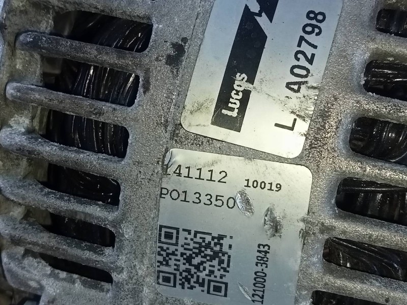 Recambio de alternador para chrysler jeep cherokee (kj) 2.5 crd sport referencia OEM IAM LA02798 14111210019 P3-B4-17-5