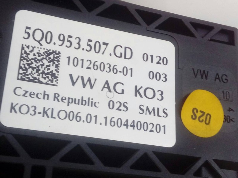 Recambio de anillo airbag para seat leon (5f1) reference referencia OEM IAM 5Q0953507GD  E2-A1-43-6