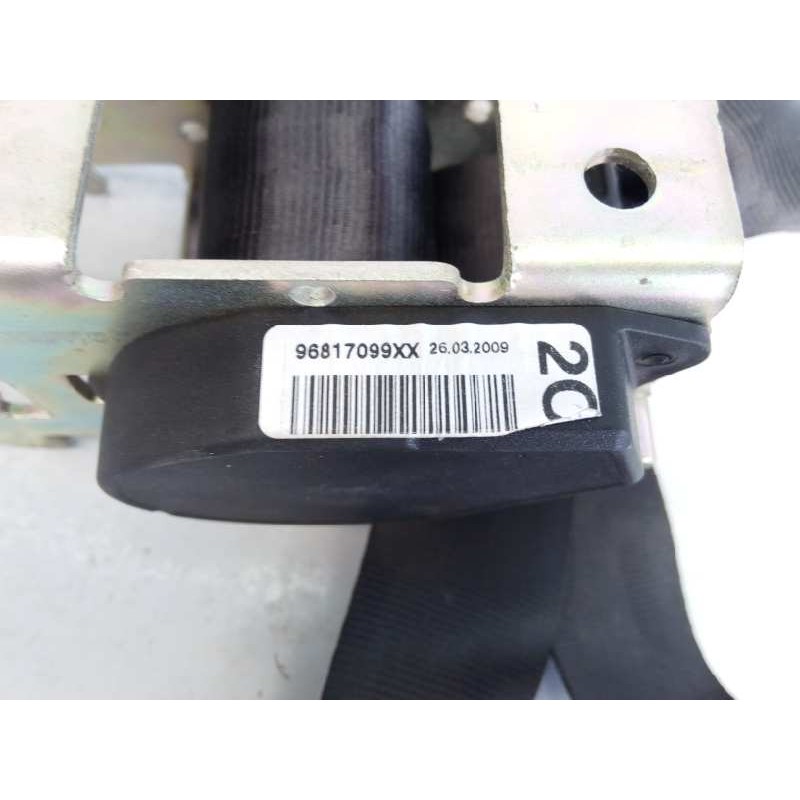 Recambio de cinturon seguridad trasero central para citroën c3 picasso exclusive referencia OEM IAM 96817099XX  E1-A4-36-2