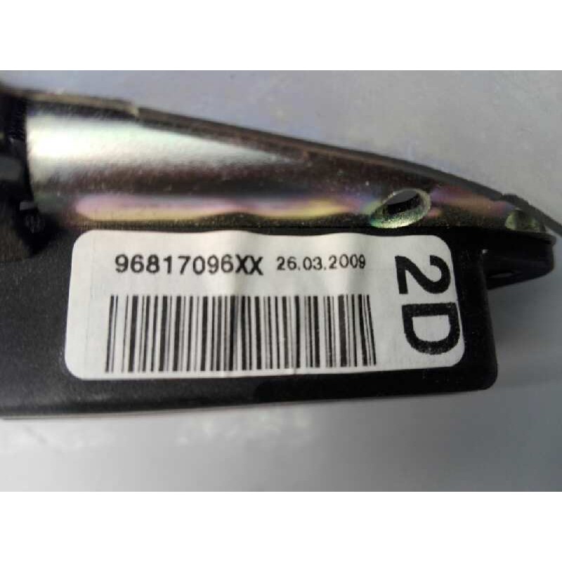 Recambio de cinturon seguridad trasero derecho para citroën c3 picasso exclusive referencia OEM IAM 96817096XX  E1-A4-39-2