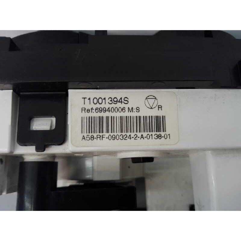 Recambio de mando calefaccion / aire acondicionado para citroën c3 picasso exclusive referencia OEM IAM T1001394S 69940006 E3-B2