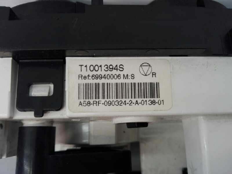 Recambio de mando calefaccion / aire acondicionado para citroën c3 picasso exclusive referencia OEM IAM T1001394S 69940006 E3-B2