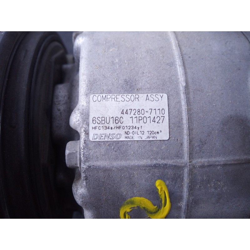 Recambio de compresor aire acondicionado para mercedes-benz clase a (w176) a 180 cdi blueefficiency (176.000) referencia OEM IAM