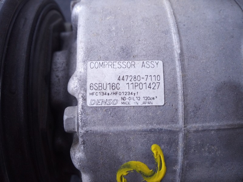 Recambio de compresor aire acondicionado para mercedes-benz clase a (w176) a 180 cdi blueefficiency (176.000) referencia OEM IAM