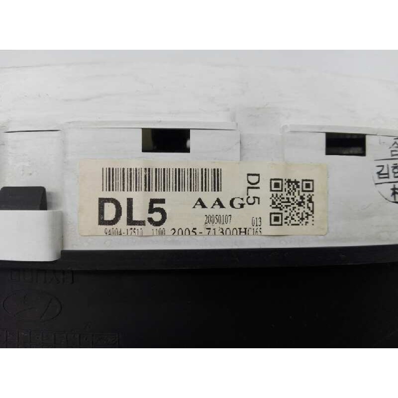 Recambio de cuadro instrumentos para hyundai matrix (fc) 1.5 crdi 16v gls referencia OEM IAM 200571300H  E3-A3-45-1
