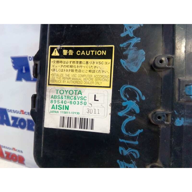 Recambio de centralita abs para toyota land cruiser (j12) 3.0 turbodiesel referencia OEM IAM 89540-6035 115811-12130 