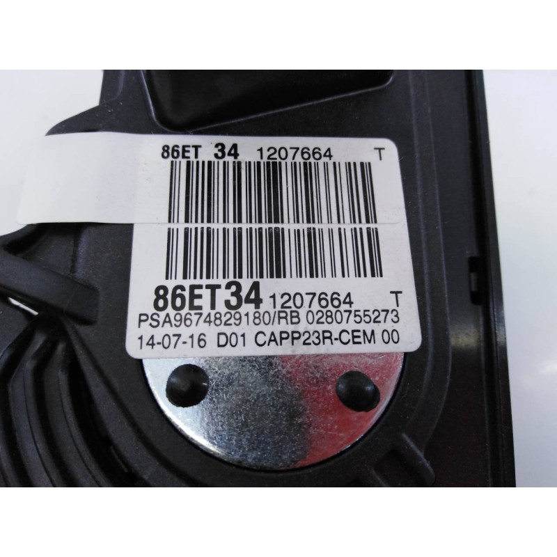 Recambio de pedal acelerador para peugeot 308 active referencia OEM IAM 9674829180 86ET341207664 E3-B2-25-1