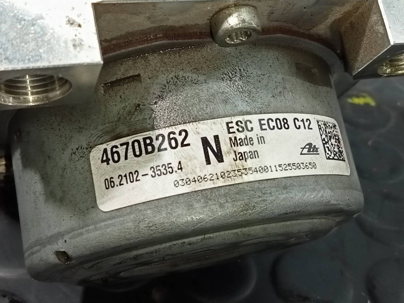 Recambio de abs para mitsubishi asx (ga0w) kaiteki 4wd referencia OEM IAM 4670B262 ESCEC08C12 P3-A8-24-4