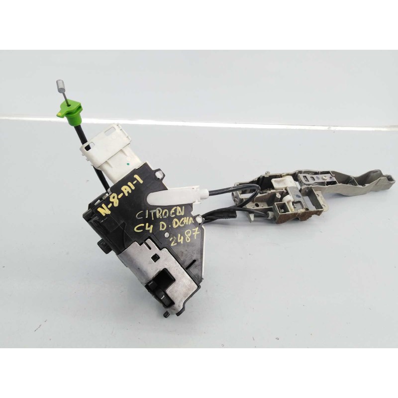 Recambio de cerradura puerta delantera derecha para citroën c4 berlina collection referencia OEM IAM 9686719780  E1-A4-4-1