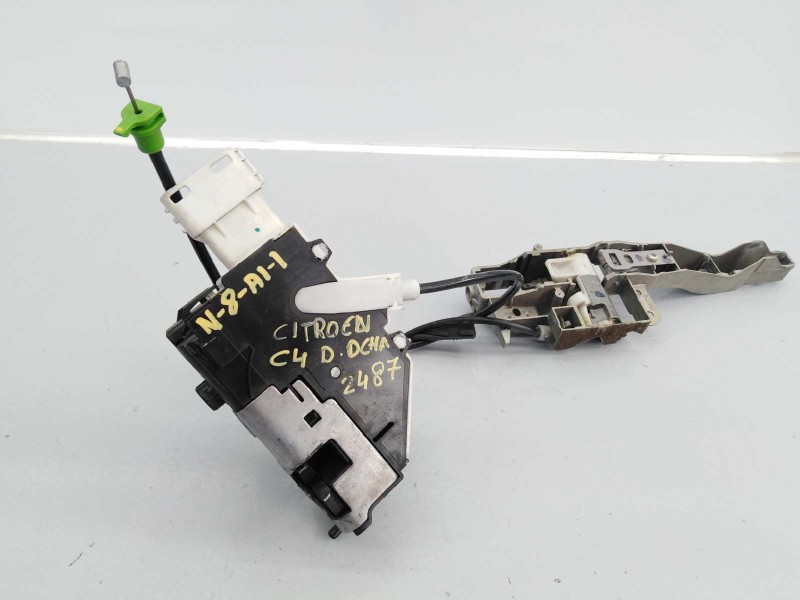 Recambio de cerradura puerta delantera derecha para citroën c4 berlina collection referencia OEM IAM 9686719780  E1-A4-4-1