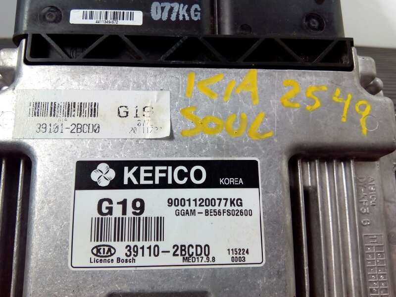 Recambio de centralita motor uce para kia soul drive referencia OEM IAM 391102BCD0  E3-A3-25-1