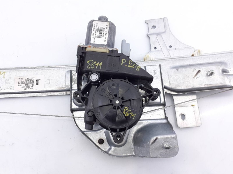 Recambio de elevalunas delantero derecho para peugeot 208 active referencia OEM IAM 9674254380  E1-A4-4-1