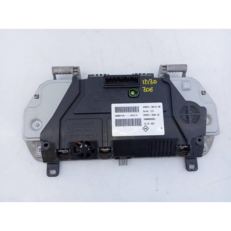 Recambio de cuadro instrumentos para renault zoe bose referencia OEM IAM 248099717R VPKR1F14B115HD E2-A1-42-1