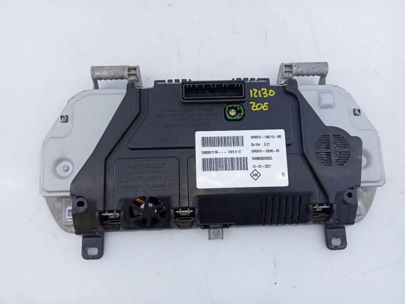 Recambio de cuadro instrumentos para renault zoe bose referencia OEM IAM 248099717R VPKR1F14B115HD E2-A1-42-1