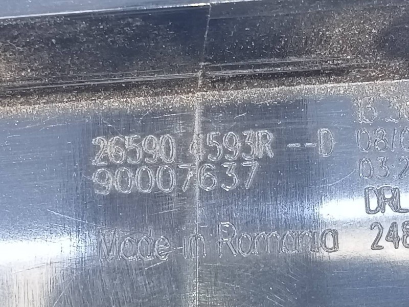 Recambio de luz central de freno para renault zoe bose referencia OEM IAM 265904593R  E1-A1-43-2