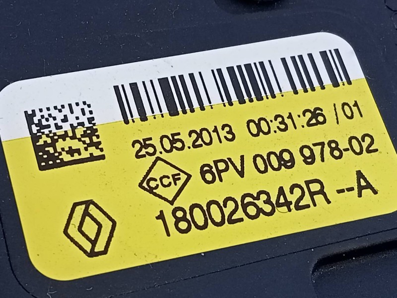 Recambio de pedal acelerador para dacia sandero ambiance referencia OEM IAM 180026342R 6PV00997802 E2-A1-17-7