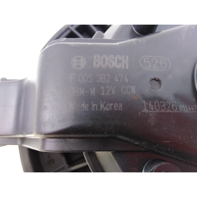 Recambio de ventilador calefaccion para kia cee´d drive referencia OEM IAM F00S3B2474  E3-A3-40-2