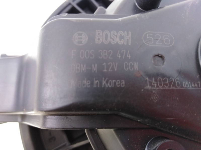 Recambio de ventilador calefaccion para kia cee´d drive referencia OEM IAM F00S3B2474  E3-A3-40-2