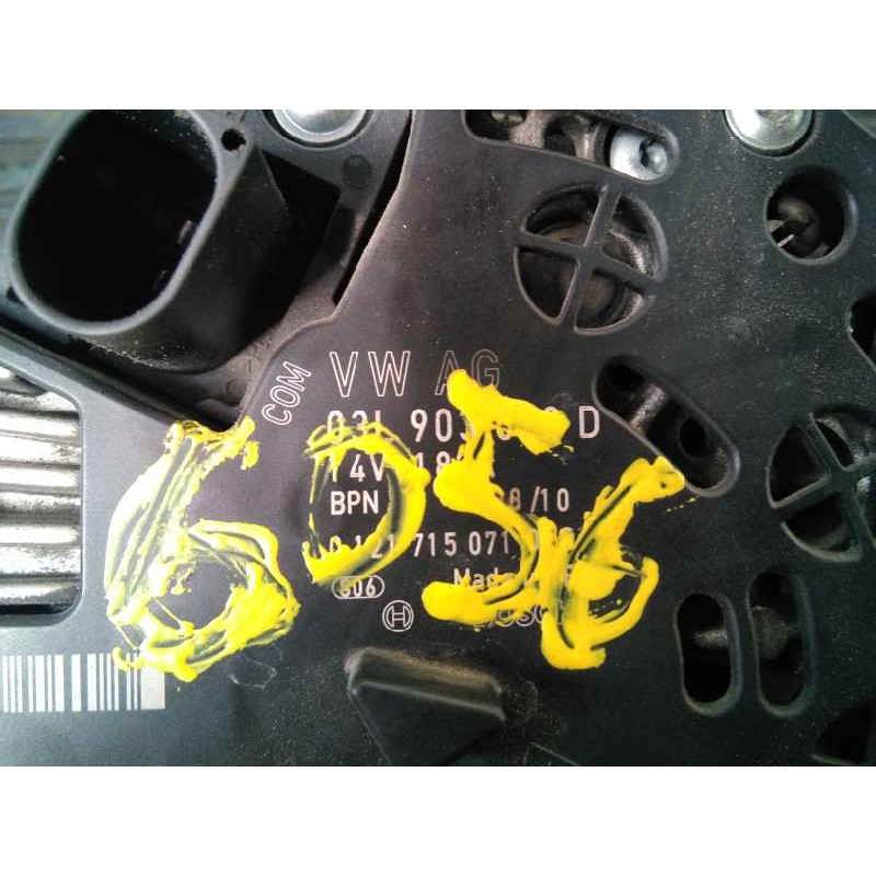 Recambio de alternador para volkswagen passat lim. (362) edition bluemotion referencia OEM IAM 03L903023D  P3-B5-19-2