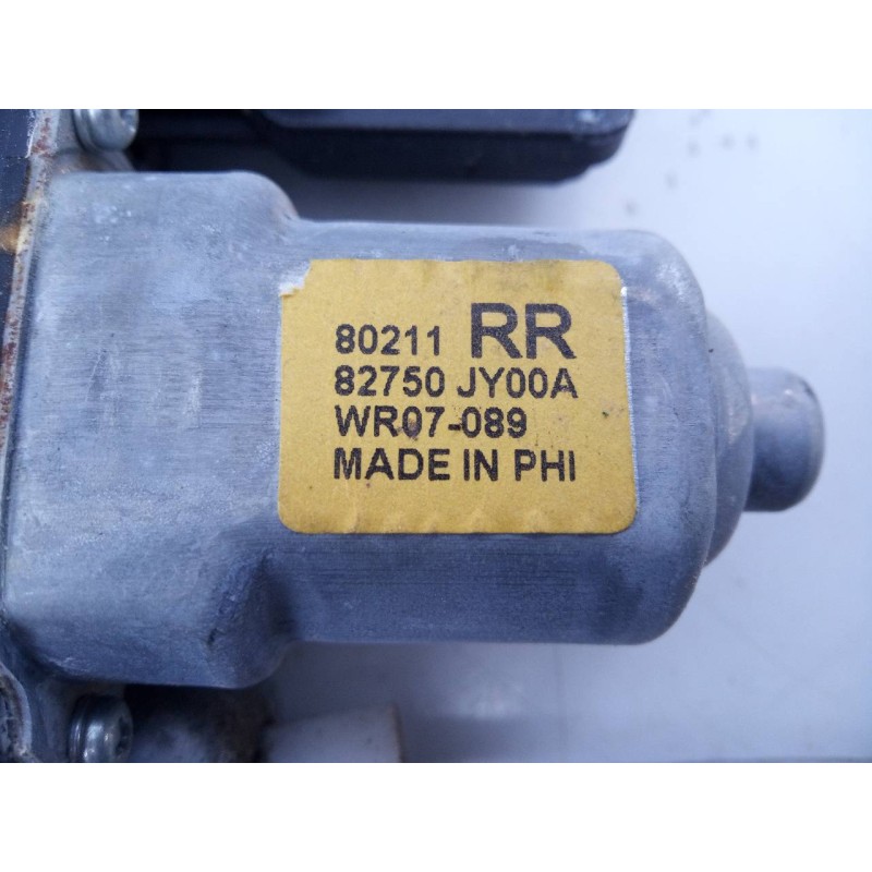 Recambio de elevalunas trasero derecho para renault koleos dynamique referencia OEM IAM 82750JY00A  E1-A1-24-2