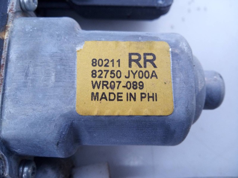 Recambio de elevalunas trasero derecho para renault koleos dynamique referencia OEM IAM 82750JY00A  E1-A1-24-2