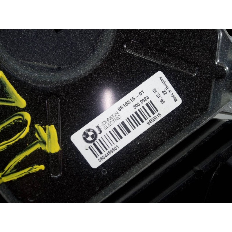 Recambio de electroventilador para bmw serie 4 coupe (f32) 420d referencia OEM IAM 86163151  P2-A9-13