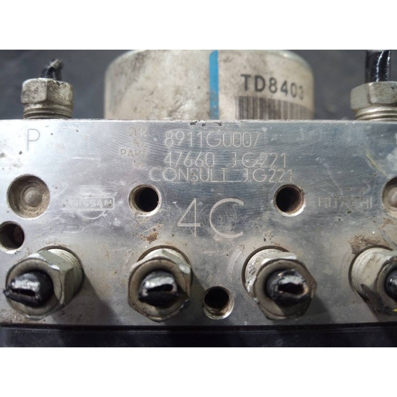 Recambio de abs para nissan x-trail (t31) xe referencia OEM IAM 8911G0007 47660JG221 