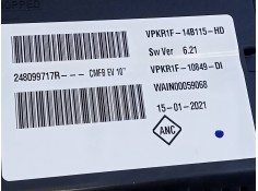 Recambio de cuadro instrumentos para renault zoe bose referencia OEM IAM 248099717R  E2-A1-42-1 2
