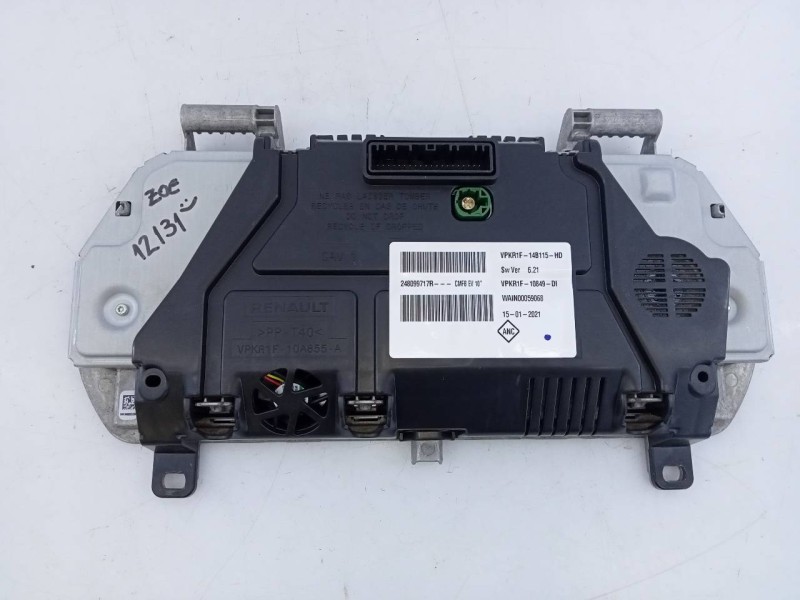 Recambio de cuadro instrumentos para renault zoe bose referencia OEM IAM 248099717R  E2-A1-42-1