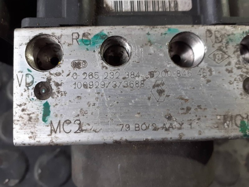 Recambio de abs para dacia duster laureate 4x2 referencia OEM IAM 0265232384  P3-A8-15-5