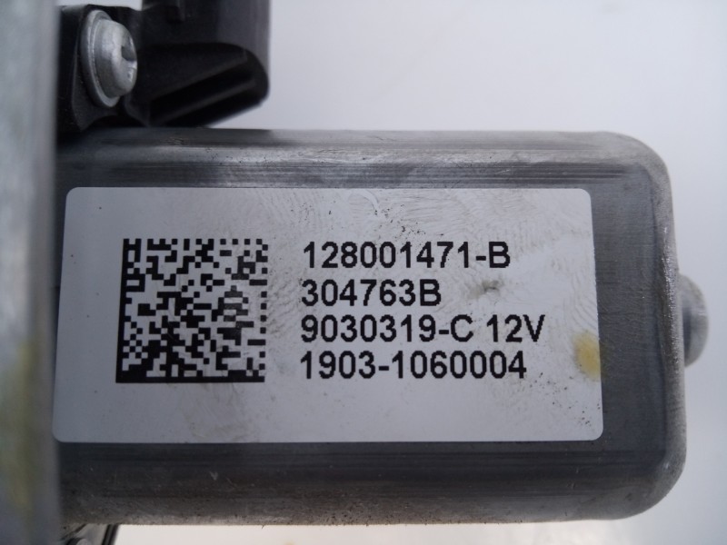 Recambio de elevalunas delantero izquierdo para renault zoe bose referencia OEM IAM 128001471B 9030319C E1-A1-40-1