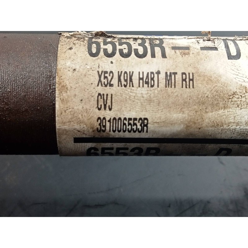 Recambio de transmision delantera derecha para dacia sandero stepway referencia OEM IAM 391006553R  P1-B6-19